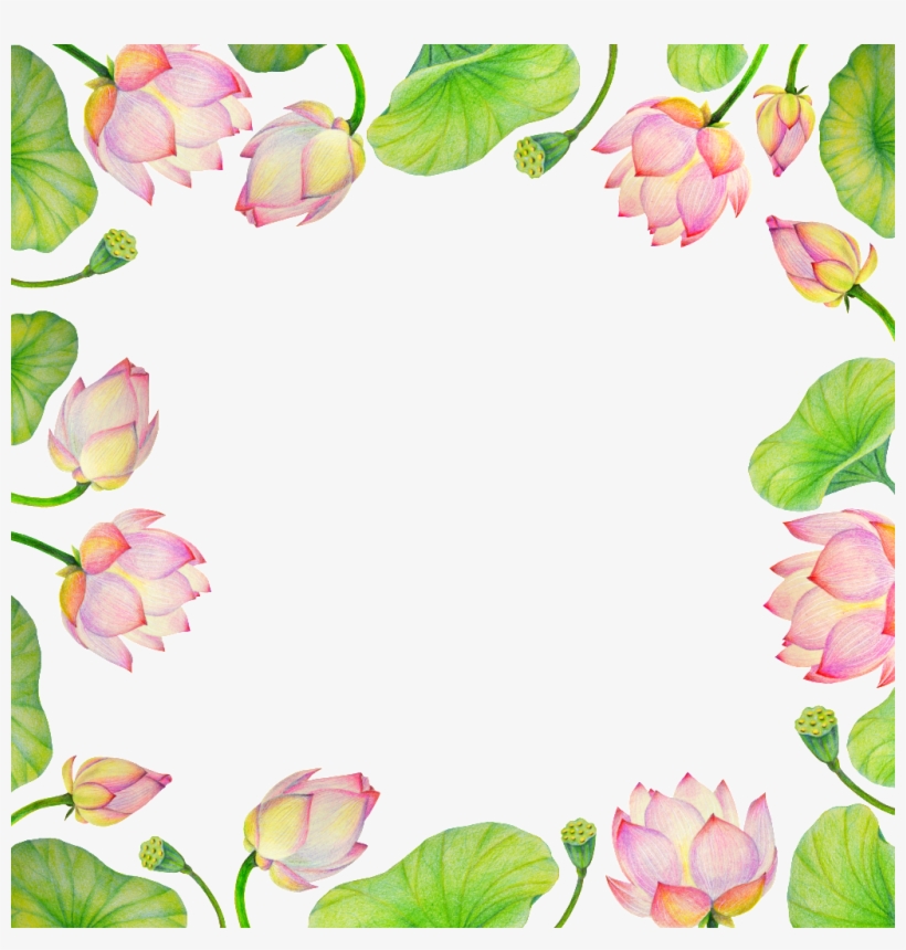 This Backgrounds Is Hand Painted Light Pink Lotus Background - Portable Network Graphics, transparent png
