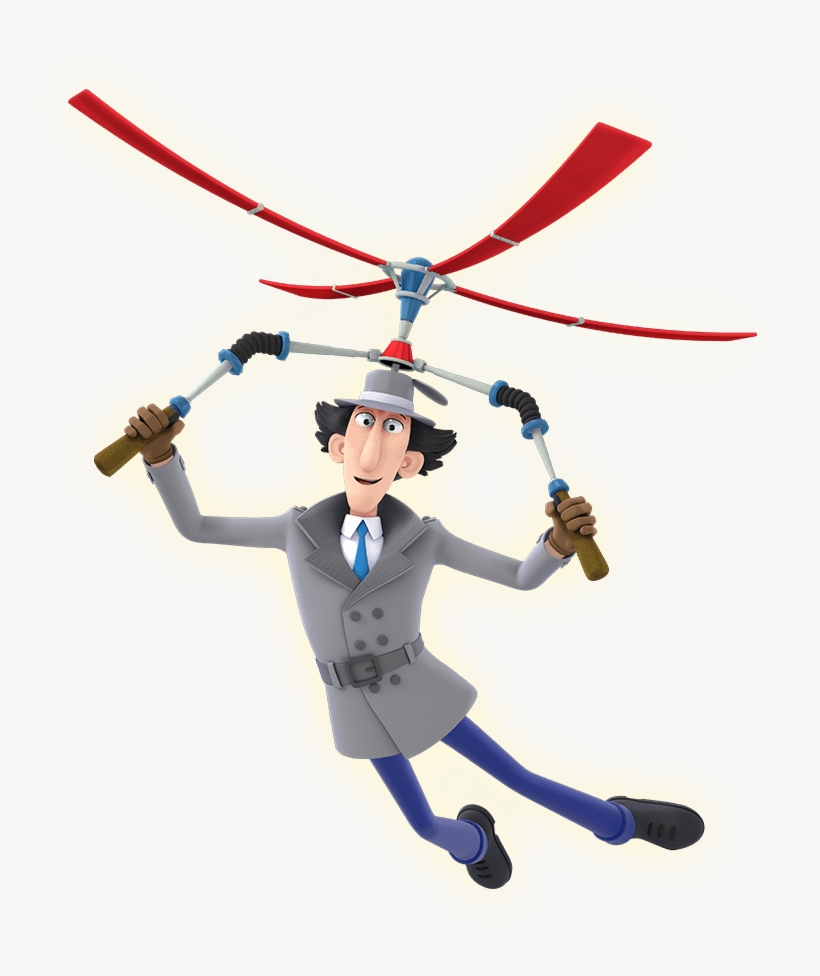Dicatat Oleh Izahar Jaapar Di - Inspector Gadget Fly, transparent png