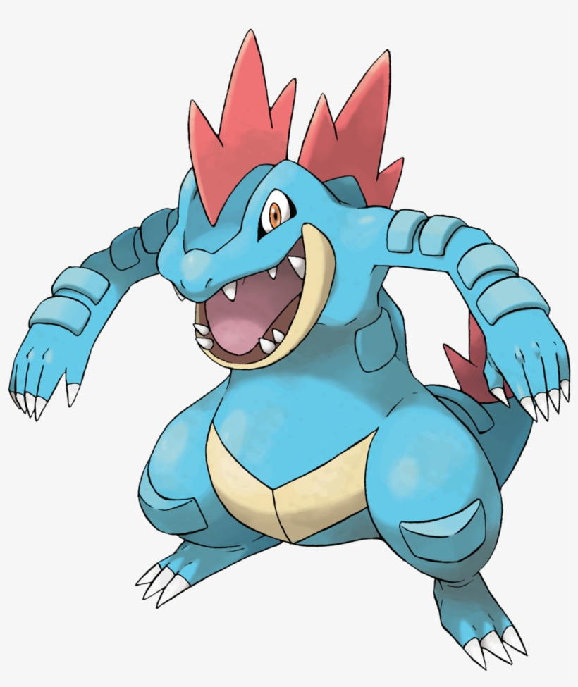 Feraligatr - Pokemon Feraligatr Png, transparent png