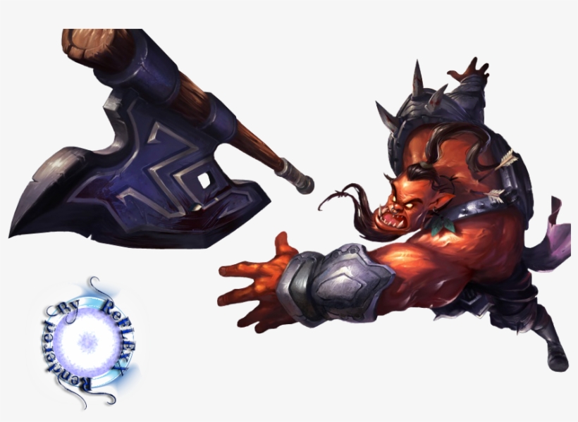 Drmundo Rageborn-[sigtutorials - League Of Legends Mundo Png, transparent png