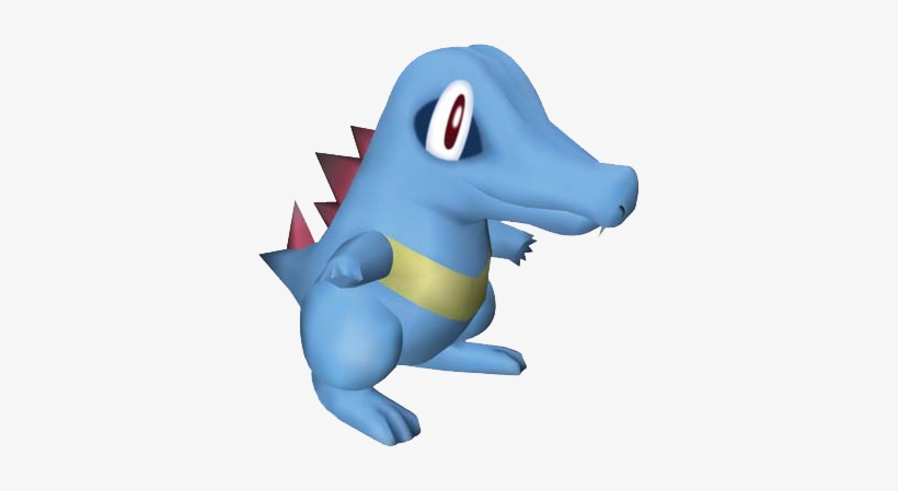 These Images Will Help You Understand The Word 'chibi - Totodile 3d, transparent png