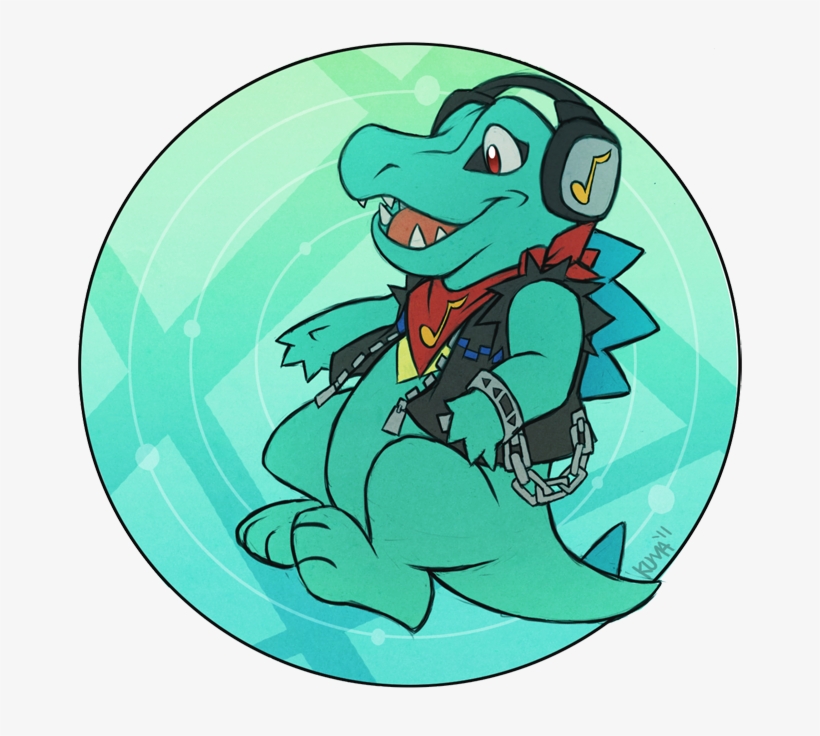 Shiny Totodile - Totodile, transparent png