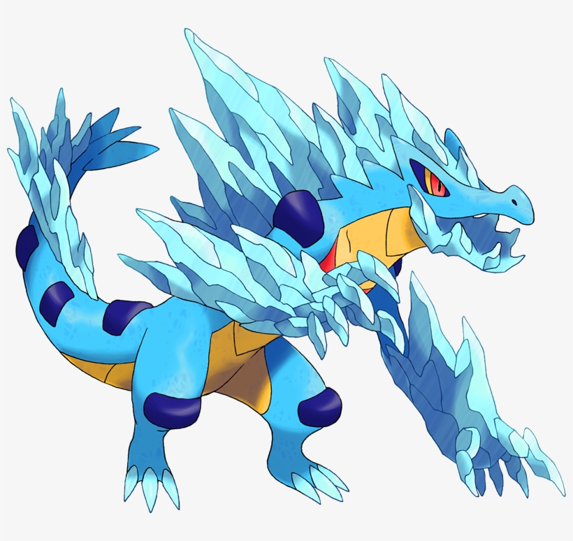 Important Notice Pokemon Shiny Mega Feraligatr Frozen - Mega Feraligatr, transparent png