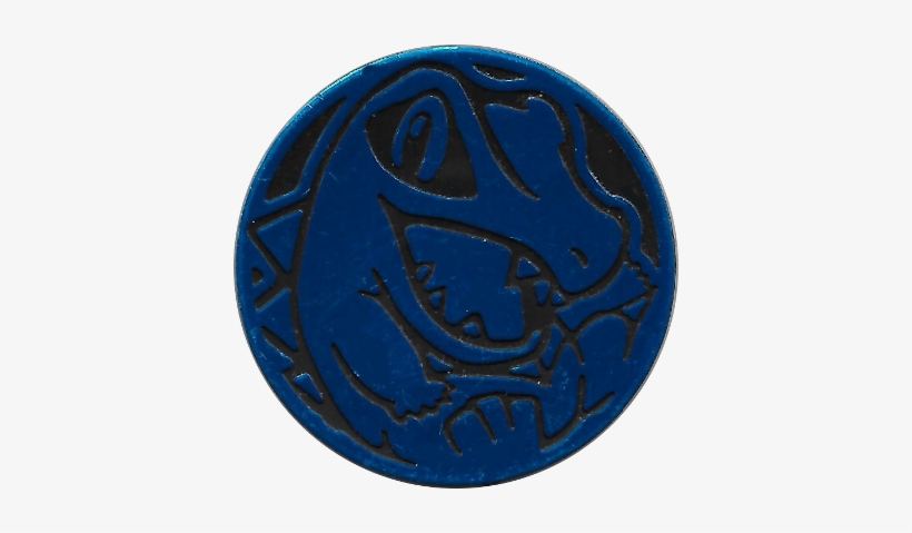 Pcg4s Blue Totodile Coin Card Scan, transparent png
