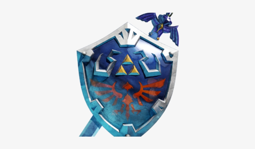Joseph Master Sword And Hylian Shield Breath 400x400 Png Download Pngkit