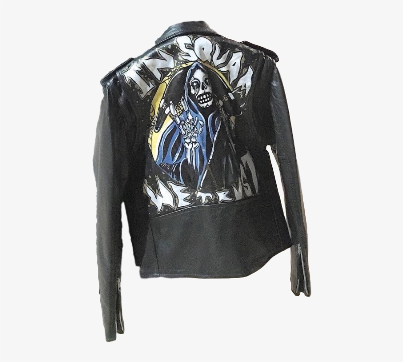Nyree Morrison @nyreearts Custom Leather Jacket - G Eazy Elather Jacket, transparent png