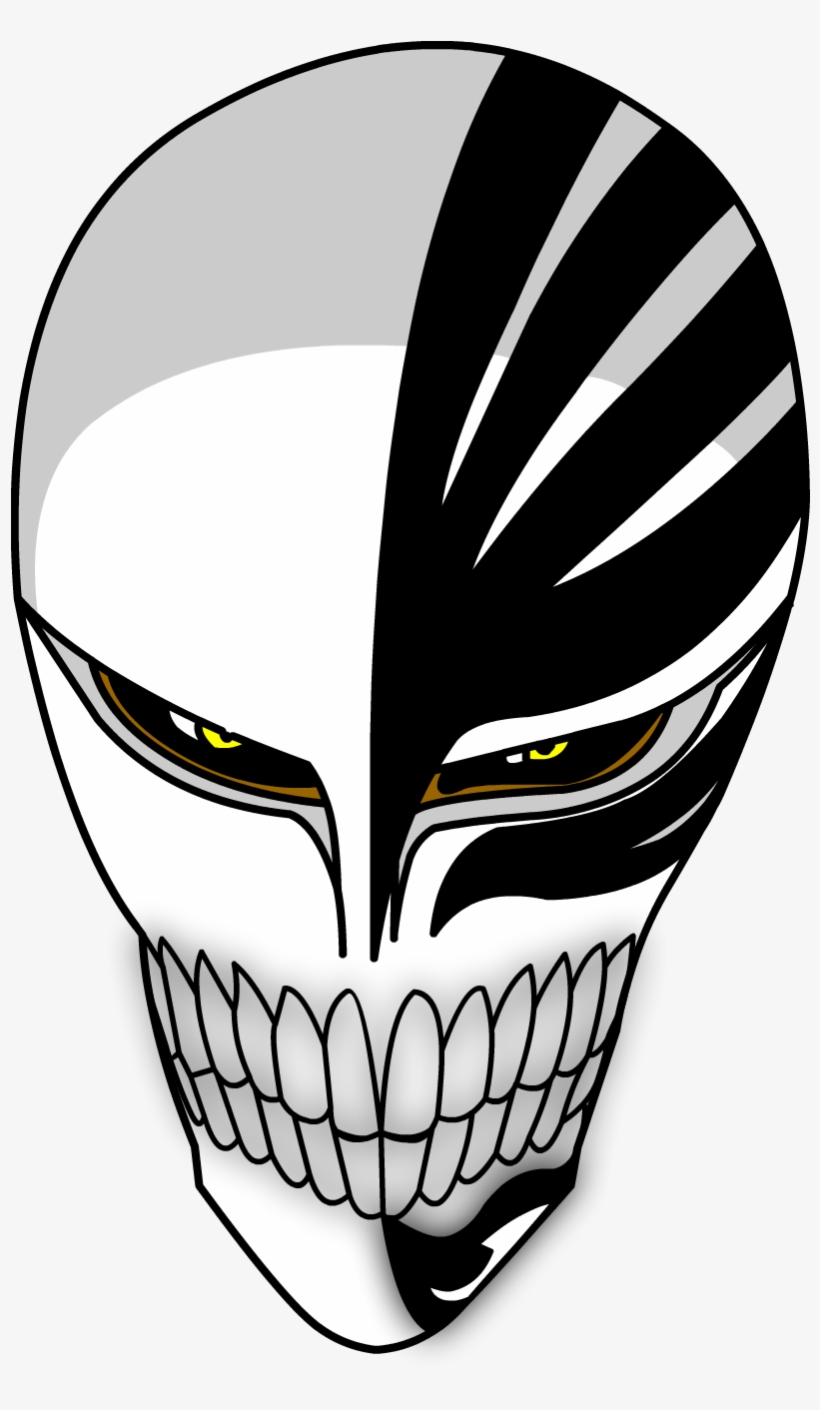Ichigo Hollow Mask By Hylian Shield Master-d296z48 - Ichigo Hollow Mask Png, transparent png