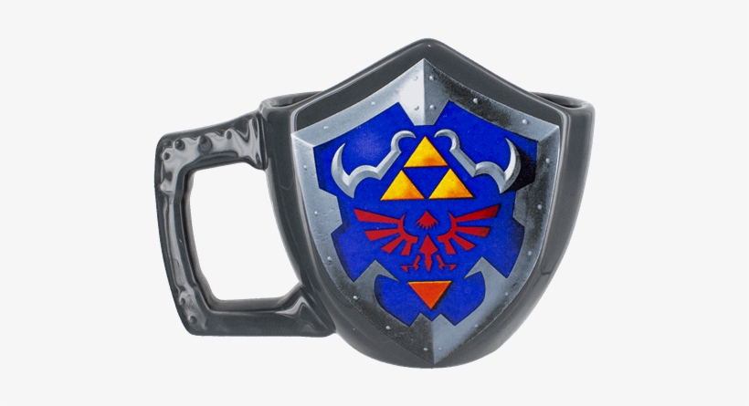 The Legend Of Zelda - Legend Of Zelda Mug - Shield, transparent png