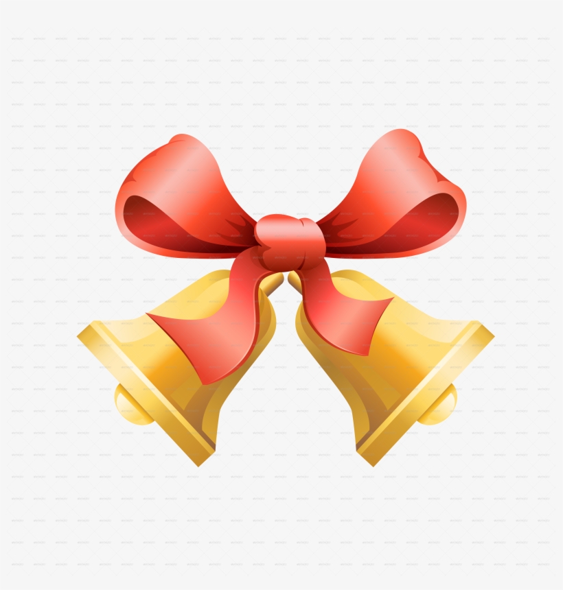 Bells And Ribbon Bells And Ribbon - Bell, transparent png