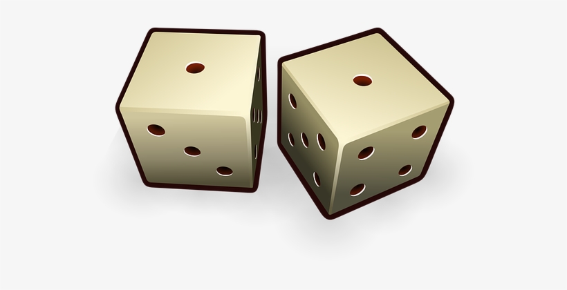 Dice Die Probability Fortune Luck Game Gam - Dice Clip Art, transparent png