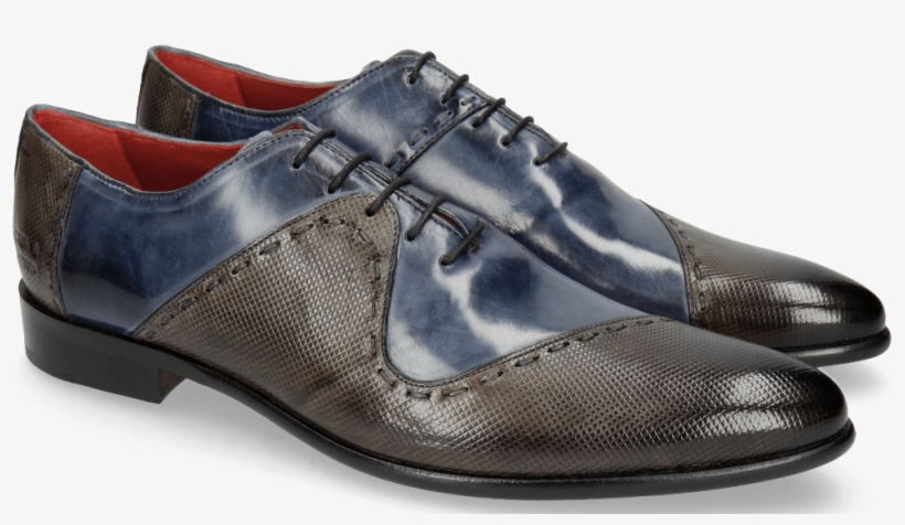 Oxford Shoes Toni 18 Dice Smoke Moroccan Blue - Shoe, transparent png