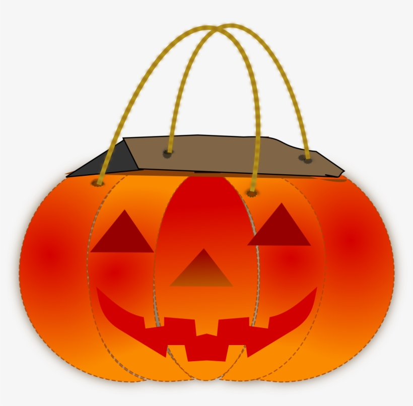 How To Set Use Trick Or Treat Pumpkin Bag Svg Vector, transparent png