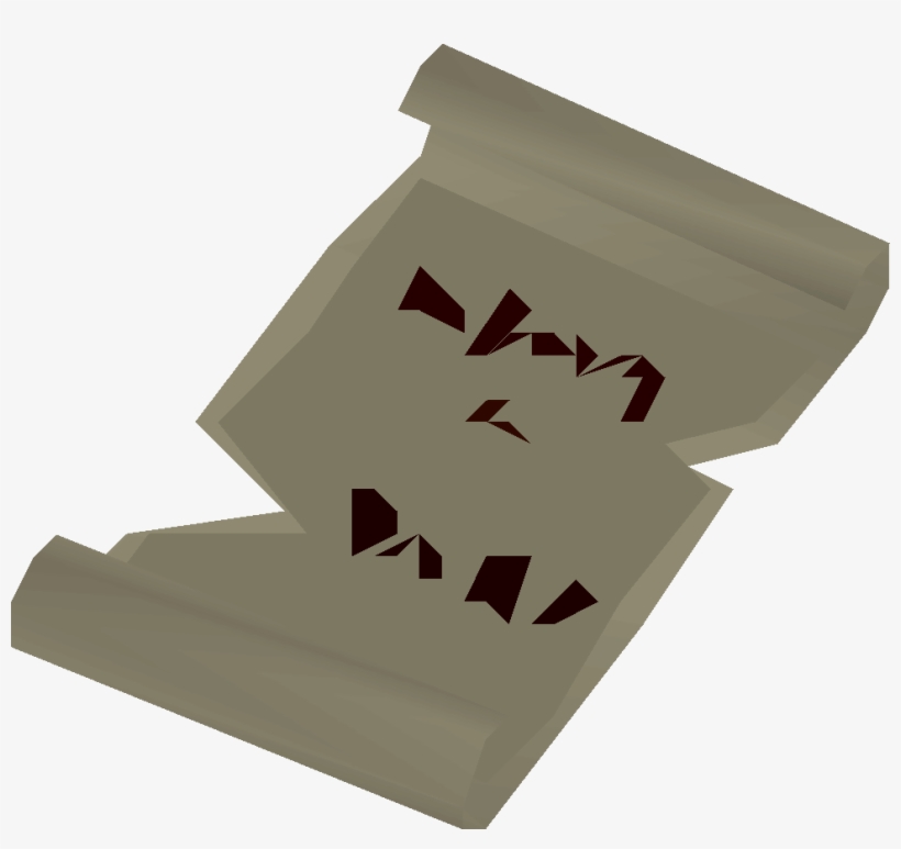 Torn Prayer Scroll - Portable Network Graphics, transparent png