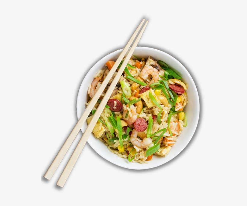 Rice Bowl Delicious Rice Meal Rice Meal Chinese Noodle - Chinese Food Bowl Png, transparent png