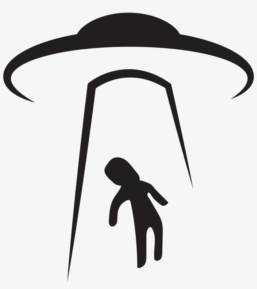 Our - Flying Saucer Black And White, transparent png