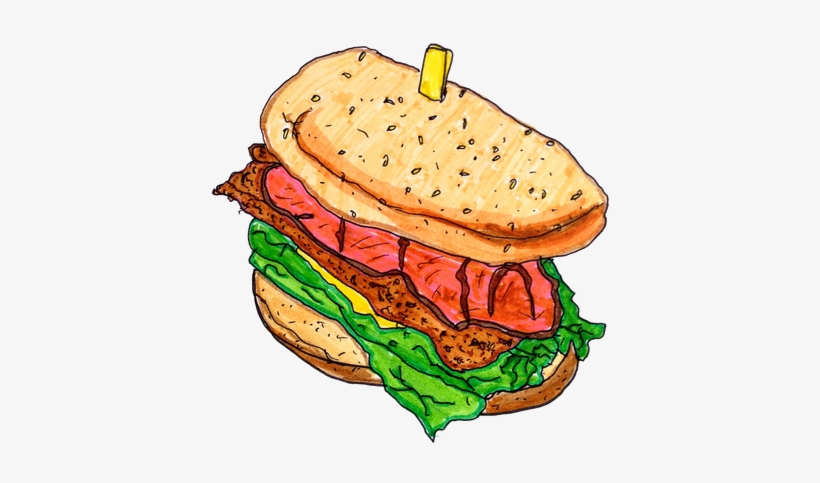 Orange Tumblr Drawing - Food Drawing Transparent, transparent png