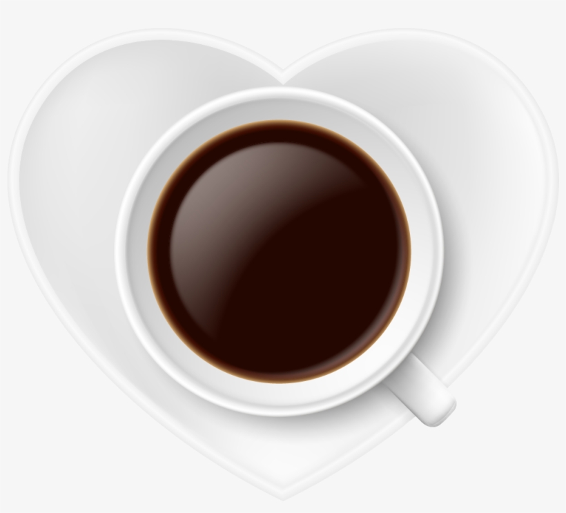 Heart Coffee Cup Png Vector Clipart - Dandelion Coffee, transparent png