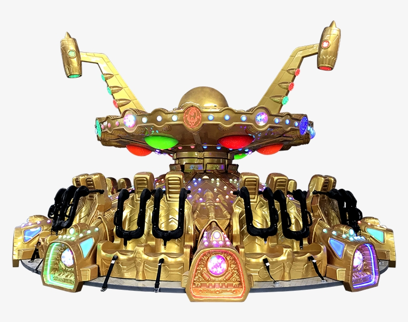 Amusement Equipment Flying Saucer Rides - Zhengzhou Wolong Amusement Equipment Co., Ltd., transparent png