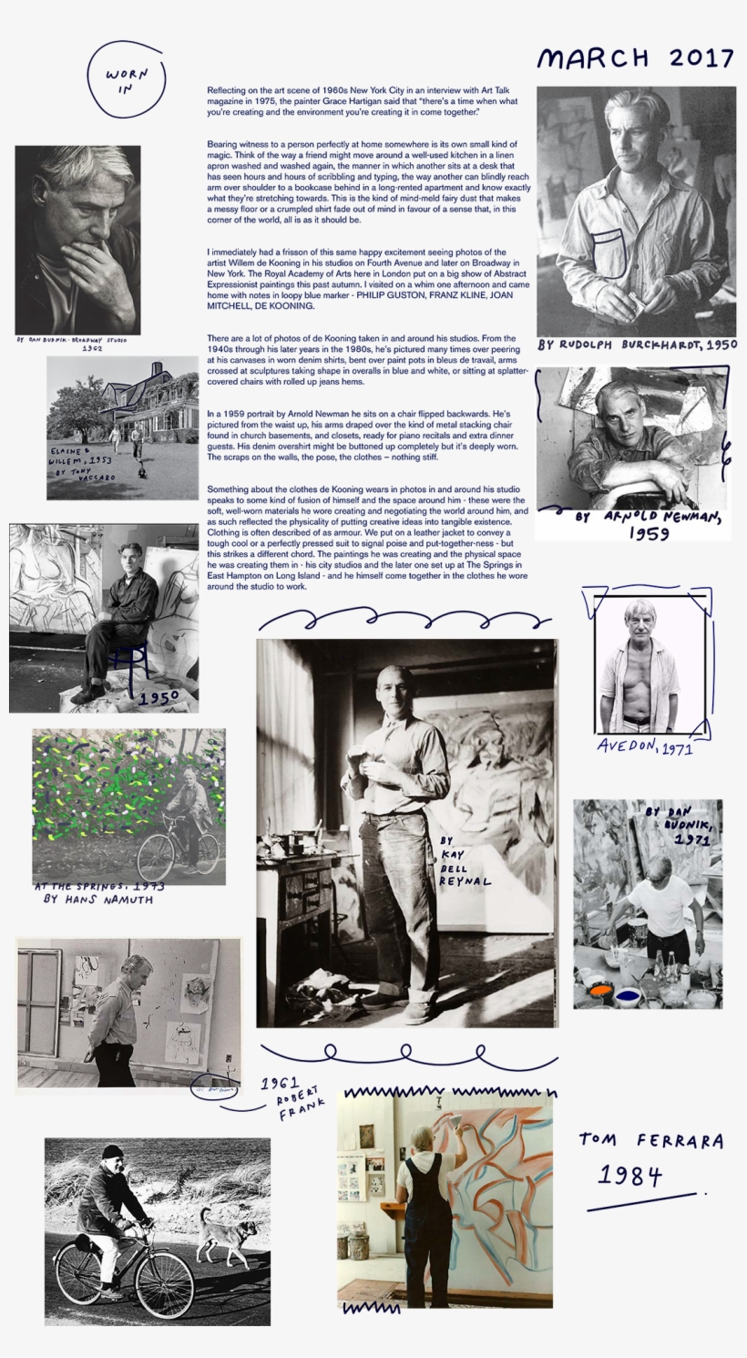 Visual Essay On Willem De Kooning's Style - Willem De Kooning, transparent png