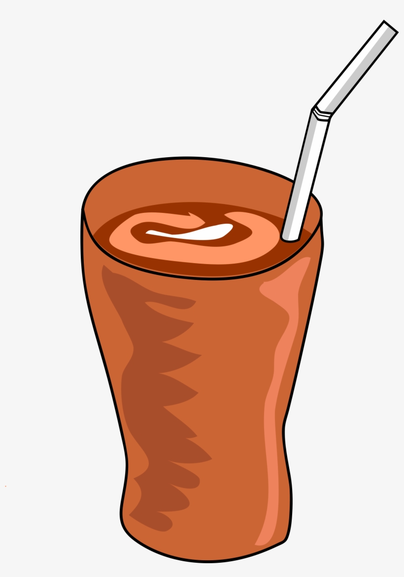 Coffee Clipart Beverage - Cold Coffee Vector Png, transparent png