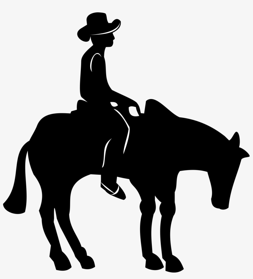 Open - Western Pleasure Horse Silhouette, transparent png