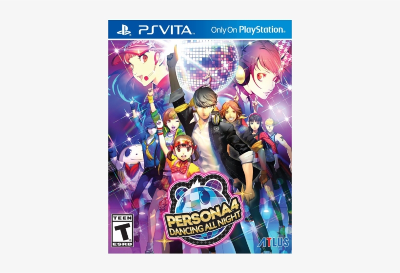 Dancing All Night [sony Ps Vita] - Ps Vita Game Persona 4, transparent png