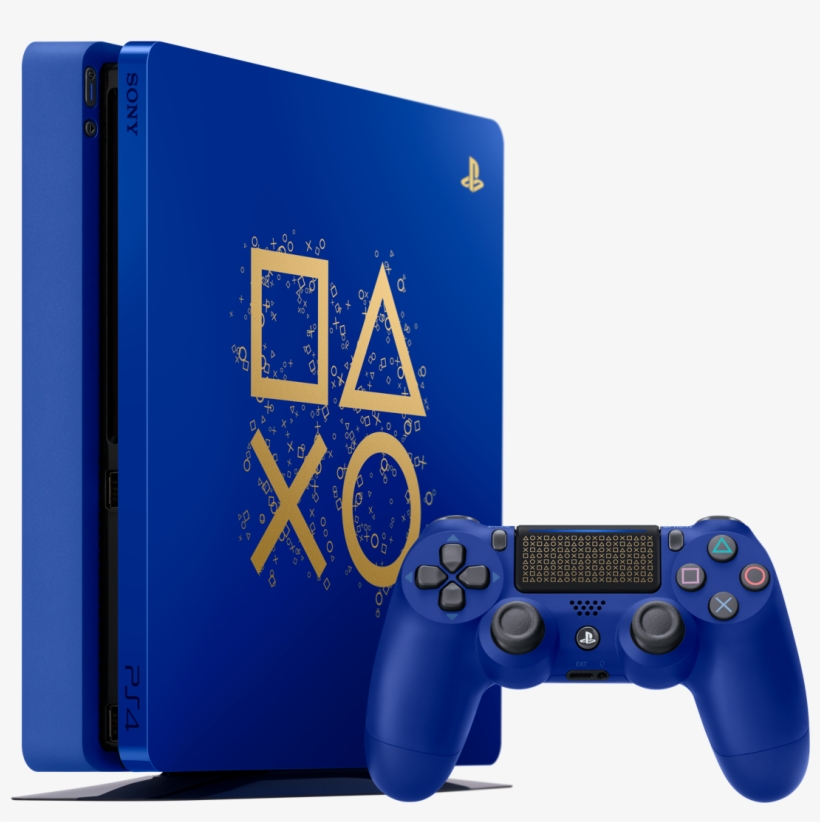 Ps4 Blue Limited Edition, transparent png