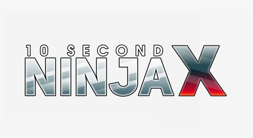 Release Date Announced For Ninja X For Xbox One, Playstation - 10 Second Ninja Logo, transparent png