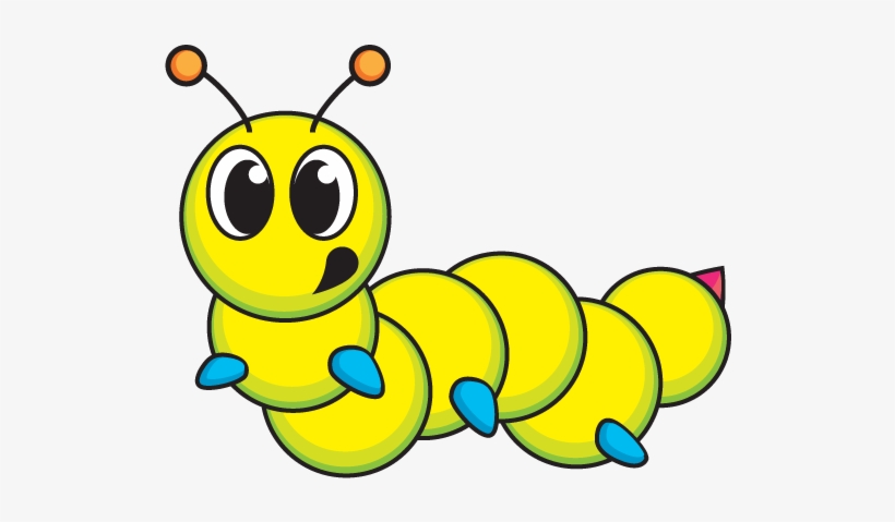 Caterpillar Png - Cartoon Caterpillar Png, transparent png