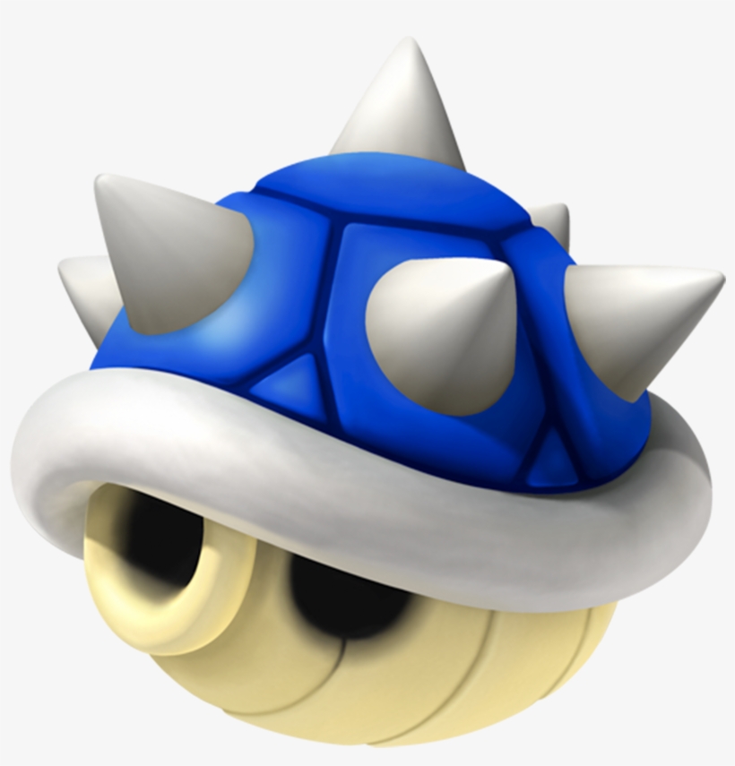 Mk7 Blue Shell, transparent png