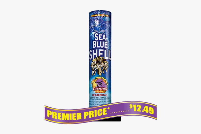 #500 Sea-blue Shell - Sparkler, transparent png