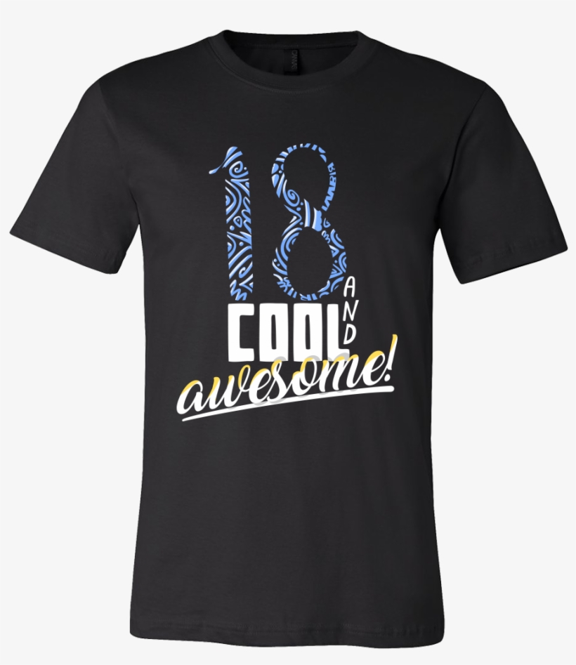 Cool And Awesome' 18th Birthday Tshirt - Fuck Her Right Inthe Pussy, transparent png