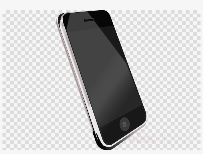 Smart Phone Clipart Iphone Smartphone Clip Art - Png Record Vinyl Hd, transparent png