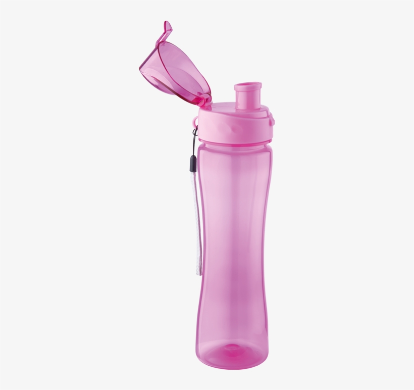 500ml Colourful Flip Top Water Bottle - Plastic Water Bottles 500ml, transparent png