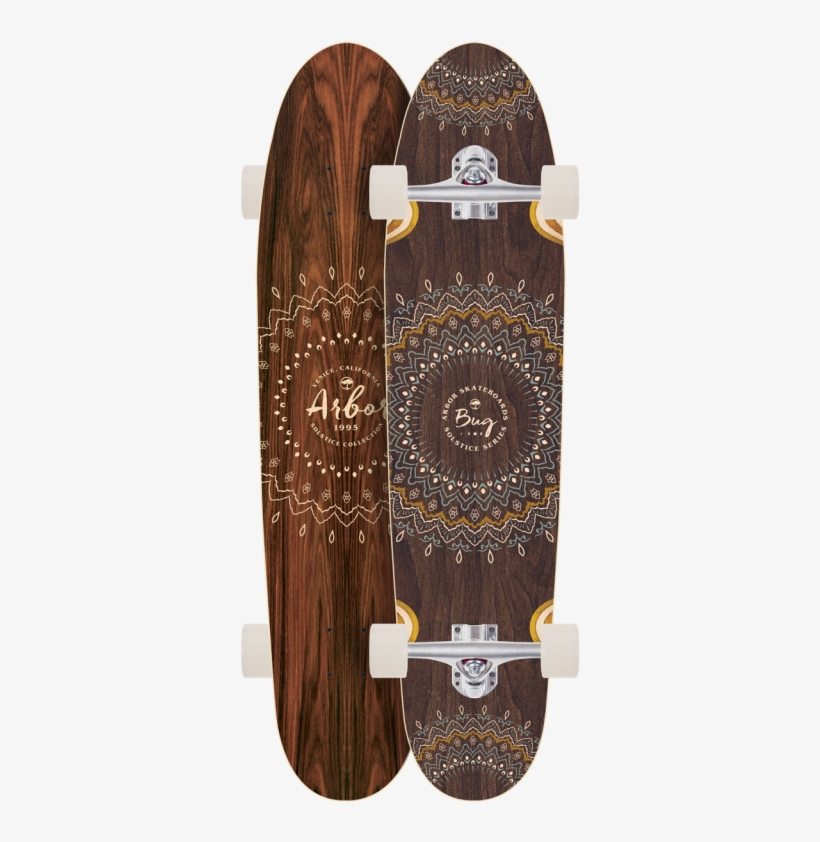 Arbor Bug Solstice - Arbor Longboard Axis Solstice 8.5' X 37' Drop Through,, transparent png