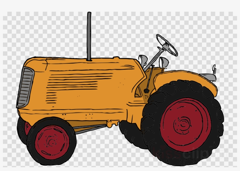Tractor Clip Art Clipart John Deere Ford N-series Tractor - Agricultural Machinery Clip Art, transparent png