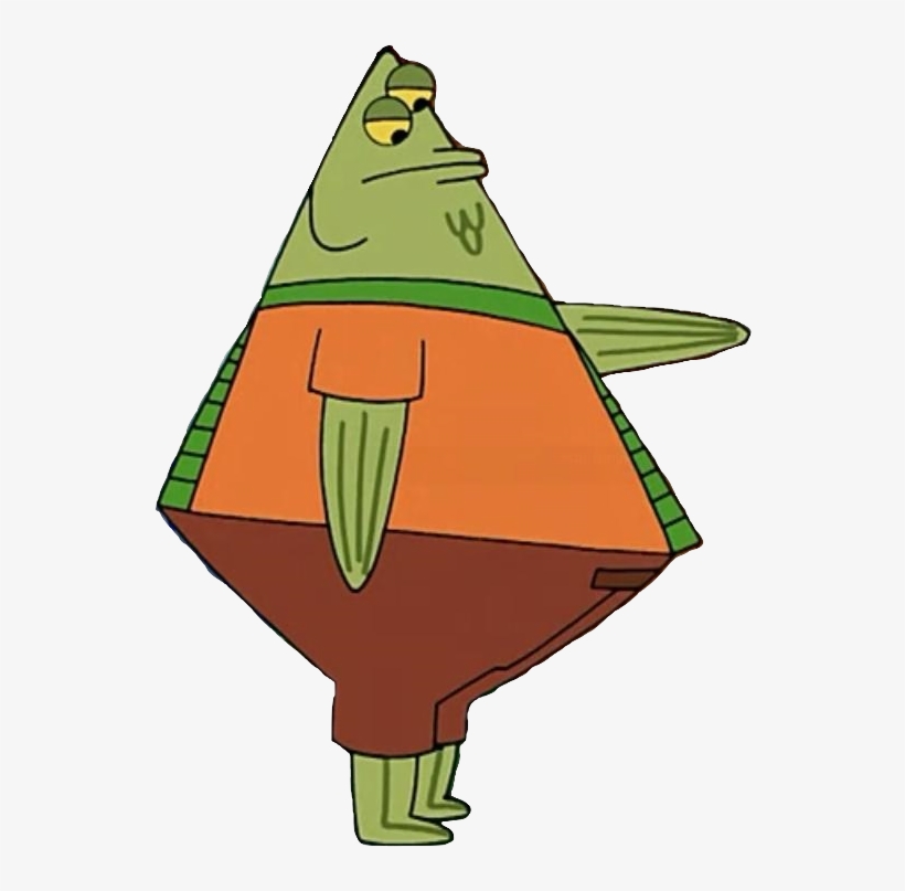 Flats The Flounder - Kim Jong Un Hiding From Trump Colorized, transparent png