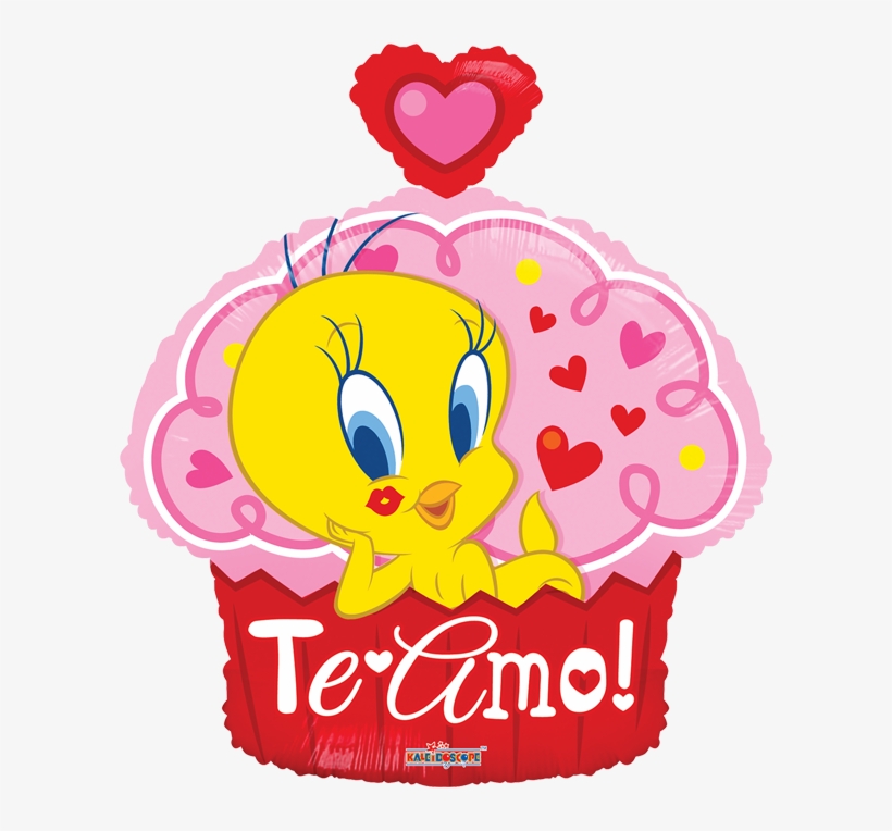 Piolin Cupcake Shape 18 Tweet Oops, Tweety, Shapes, - Imagenes De Piolin Te Amo, transparent png