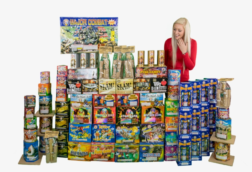 Jefferson Fireworks Assortment - My Brothers Container Fireworks, transparent png
