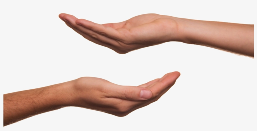 Rebate, Gift, Or Inducement What Does It Matter - Cupped Hand Side View, transparent png