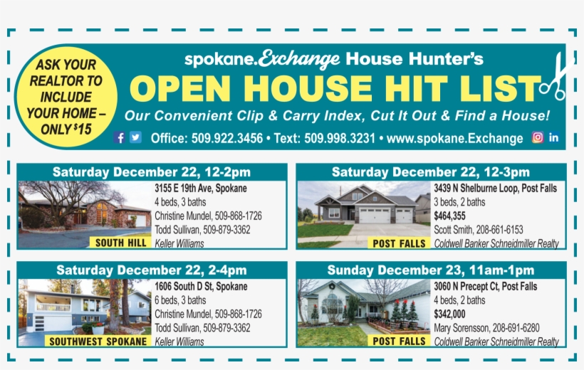 Open House Hit List, transparent png