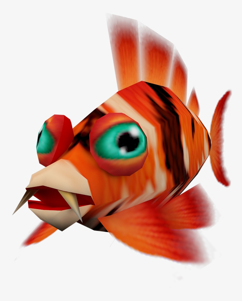 Crash Bandicoot The Wrath Of Cortex Orange Fish - Crash Bandicoot: The Wrath Of Cortex, transparent png