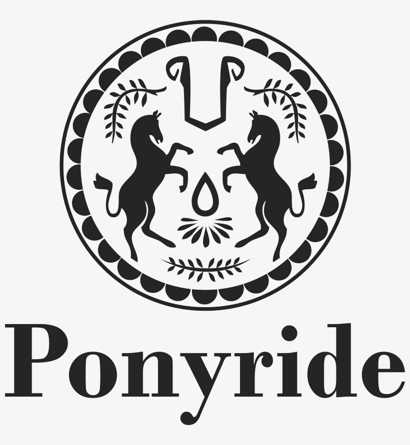 Ponyride Logo Vertical Black Web - Ponyride Detroit, transparent png