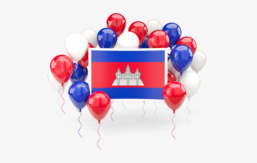 Square Flag With Balloons - Png Photo Sticker Puerto Rico Flags, transparent png