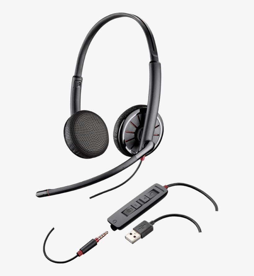 Jpg Free Download 911 Clipart Headset - Blackwire C325 1, transparent png