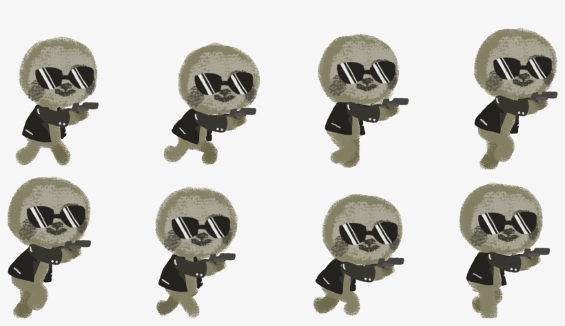 Sloth Spritesheet - Lego, transparent png