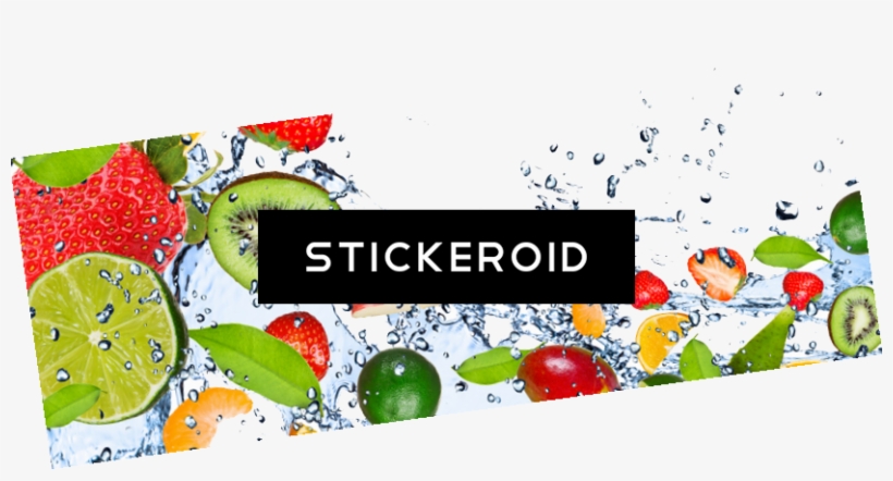 Fruit Water Splash - Graphic Design, transparent png
