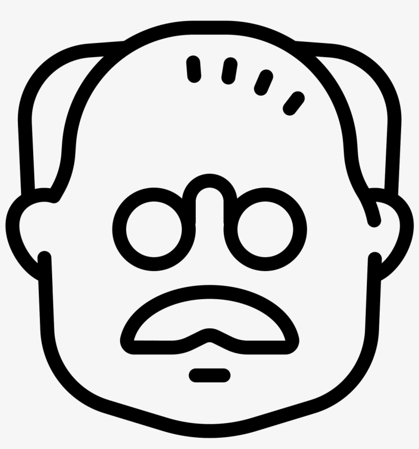 Old Man Icon - Icon, transparent png