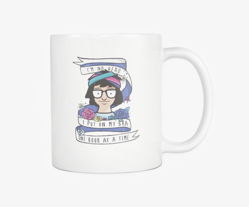 Bob's Burger Movies White Mug - T Shirt Design Ideas For School, transparent png