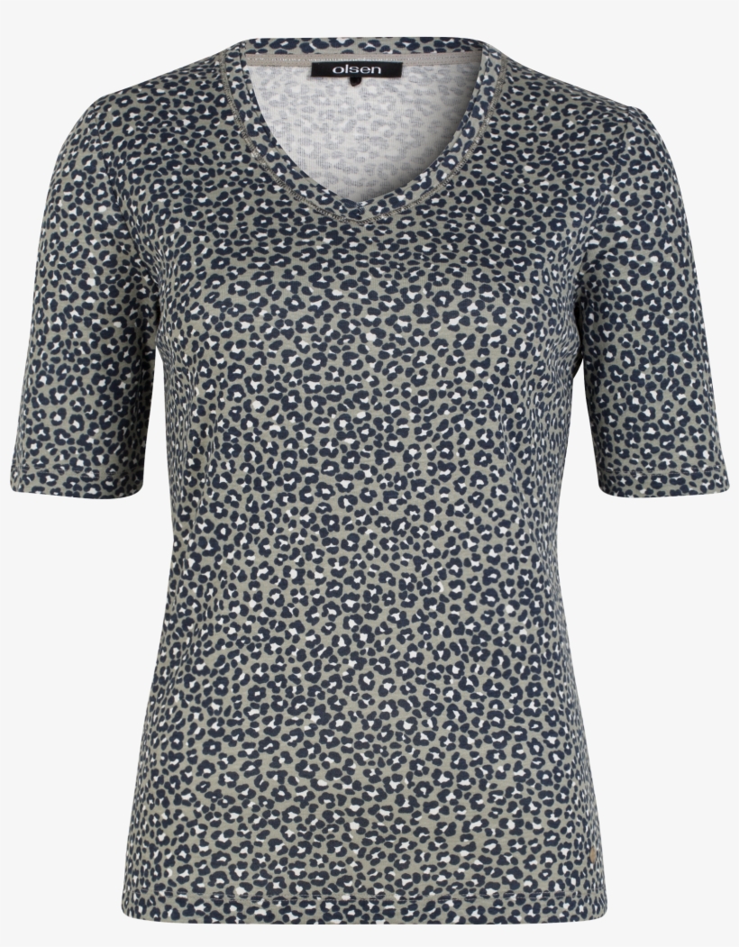 Tee Minimal Leopard Print - Lk Bennett Rachel Leather Pouch, transparent png